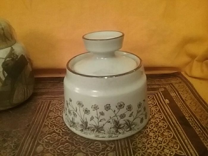 Two lidded Containers