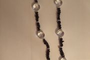 Garnet &amp; Quartz necklace