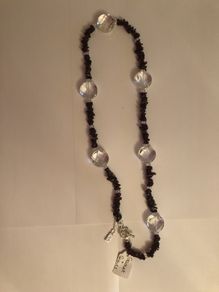 Garnet & Quartz necklace