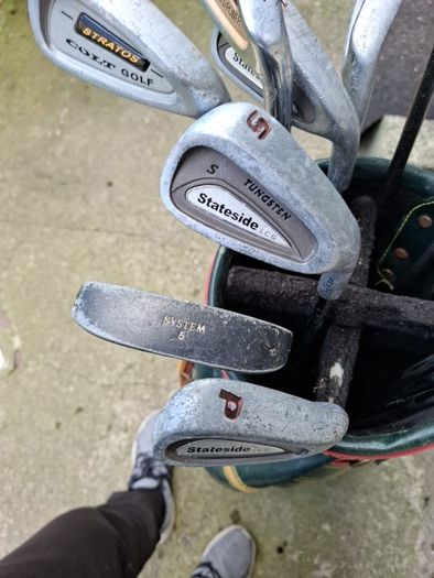 Full set of clubs suit beginner