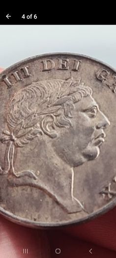 1813 George III, Irish 10p silver
