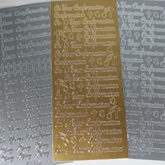 Craft Stickers - Confirmation