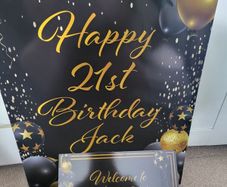Birthday sign