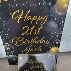 Birthday sign