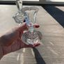 Pair of Vintage Crystal Perfume Bottles or Dressing Table Bottles Image 3