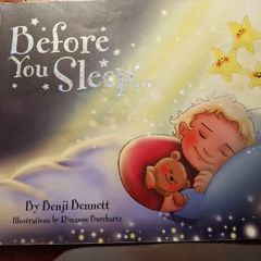 Before you sleep - Benji Bennett book