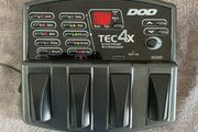 DOD TEC Series 4X Multi Effects / Pre Amp - Boxed/PSU