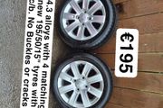 Various Sets of Alloys,  Steel Wheels &amp; Spacesavers 4x114.3 14" 15" 16" 17" inch Suit Nissan Mitsubishi Volvo Hyundai Chevrolet etc@ OCG