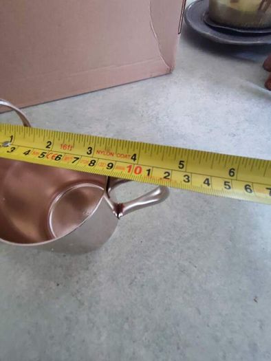 SET OF 2 Vintage 12oz. Aluminum Smirnoff Mule Mug Cup Made In Hong Kong