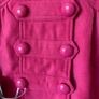 Brand New Girl's Elegant Pink Peacoat Dunnes Stores Image 2