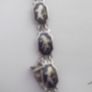 a vintage silver and enamel bracelet Image 3