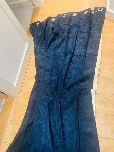 Navy Blue blackout curtains
