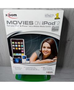 Movies On Ipod 2 - New In Box - Rare Retro Software X-oom