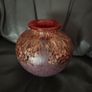 Dale Tiffany Heathrow Multi-Color Hand Blown Art Glass Vase Image 2