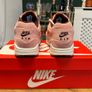 Men's Pink Nike Air Max 1 PRM Premium Corduroy Trainers Coral Stardust / Bright Coral Image 8