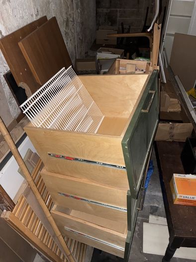 Hand built ply drawers
