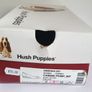 Hush Puppies Candida Pump Black Leather Low Wedge Shoes New With Box UK3 CAN POST Image 2