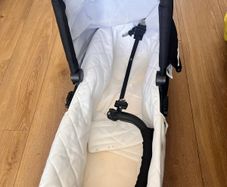 Out and about double buggy bassinet