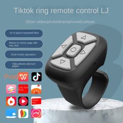 Wireless Bluetooth Mobile Selfie Lazy Artifac Tiktok Remote Control Ring Mobile Phone Bluetooth Controller T For Xiaomi Apple
