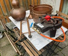 Al-Ambiq copper still Portugese