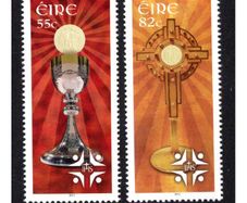 2012 Ireland 50th International Eucharistic Congress Commemorative Stamps Mint Never Hinged (MNH)