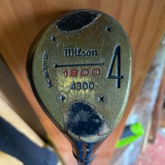 Wilson 4 wood vintage
