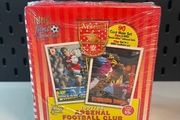 1997-98 Futera Arsenal Fans Selection Sealed Collector Box