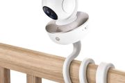 Universal Baby Monitor Mount for Arlo/Motorola Baby Monitor/Nannio Monitor/HelloBaby - Versatile for Any Other Cameras with 1/4 Screw Twist Holder Without Tools or Wall Damage