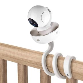 Universal Baby Monitor Mount for Arlo/Motorola Baby Monitor/Nannio Monitor/HelloBaby - Versatile for Any Other Cameras with 1/4 Screw Twist Holder Without Tools or Wall Damage