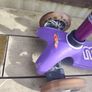 Purple Mini Micro scooter Image 2