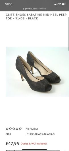"Glitz" heels