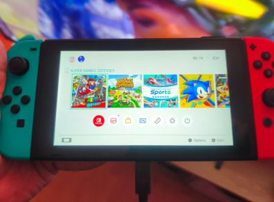 Nintendo Switch Bundle good Condition 6 Games