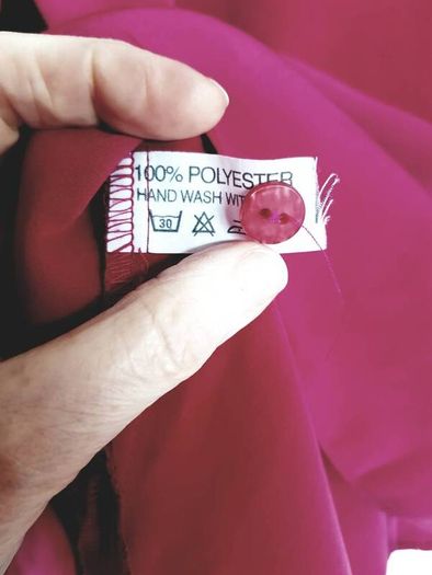 Burgundy Blouse, Size 14/ L