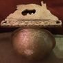 holy water font with deer Image 3