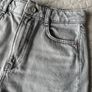 Zara Womens  Grey Denim Shorts Size 34 Image 2