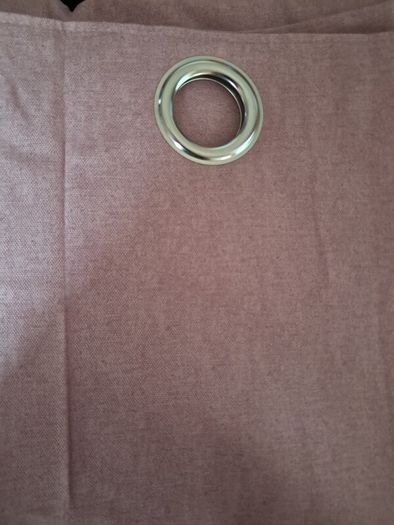 curtains...blush pink