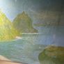 R.D. Sherrin (D.A. Niel) Pair of Original Gouaches - Lands End & Kynance Rocks, Cornwall Image 9