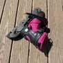 Adjustable K2 Marlee Girls Inline Skates - Pink/Black - Size 32/37 Image 4