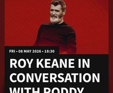 Roy Keane tickets x3
