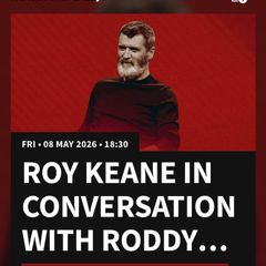 Roy Keane tickets x3