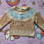 3-6m, JoJo Maman Bebe Duck Fair Isle Jumper and Bottoms Image 5