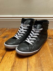 Social & Co Grey Asti Hi Trainers Mens
