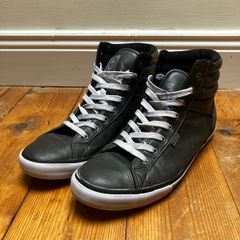 Social & Co Grey Asti Hi Trainers Mens