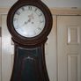 Antique 18th Century Swedish Rosemal Grandmother Clock (height 86") (works well and keeps time) Image 2