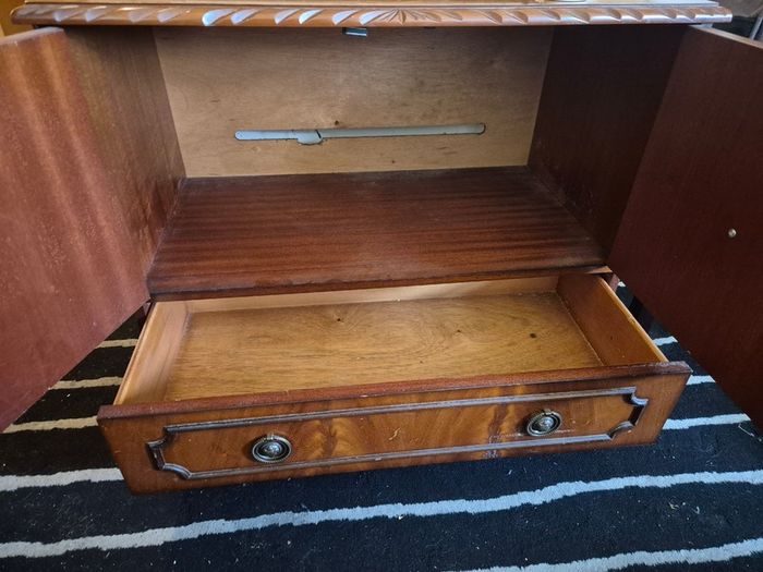 Dark Wood Cabinet