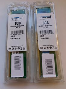 (LOT2) 16gb Crucial 8gb Ddr4 2133p Pc4-17000mhz Ct8g4dfd8213 Desktop Memory