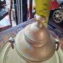Beautiful Antique Brass Ink Holder with Insert and Drip Tray, Postage Available or Collection Image 9