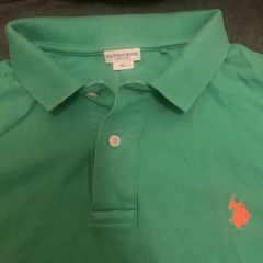US Polo ASSN(Association) Green T-Shirt Size XL fits L