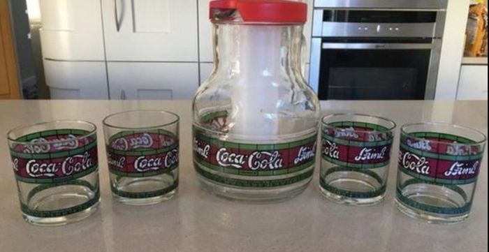 Coca Cola Glass Liberty Set 70's