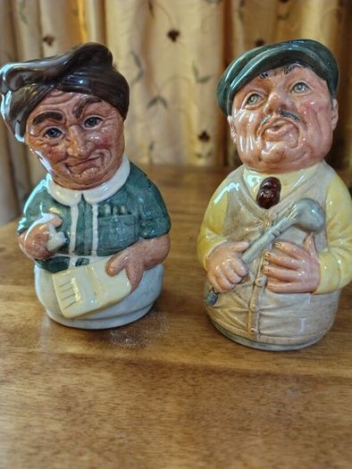 Royal Doulton Doultonville Toby Jug. Mrs Loan